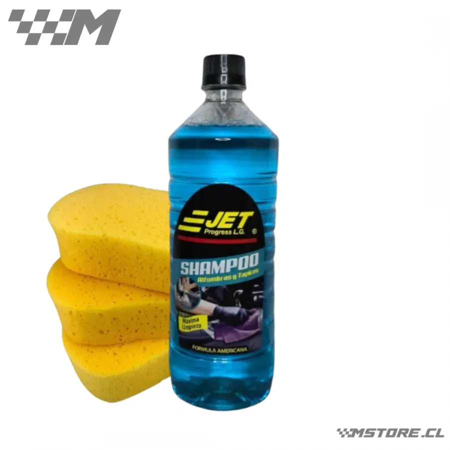 Shampoo de alfombras y tapiz JET 500ml + Esponja